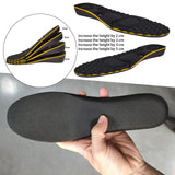 Maxbell 2 Pieces Universal Magnetic Massage Insoles Foot Relieve Pressure 2cm Height