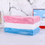 Maxbell 100x Soft Disposable Bed Sheet Waterproof for Salon SPA  Pink no Hole