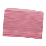 Maxbell 100x Soft Disposable Bed Sheet Waterproof for Salon SPA  Pink no Hole