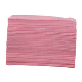 Maxbell 100x Soft Disposable Bed Sheet Waterproof for Salon SPA  Pink no Hole