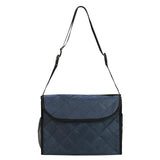 Maxbell Wheelchair Bag Storage Pouch Tote for Travel Rollator Seniors Dark Blue