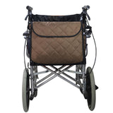 Maxbell Wheelchair Bag Storage Pouch Tote for Travel Rollator Seniors Coffee