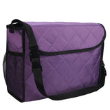 Maxbell Wheelchair Bag Storage Pouch Tote for Travel Rollator Seniors Purple