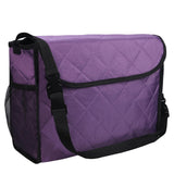 Maxbell Wheelchair Bag Storage Pouch Tote for Travel Rollator Seniors Purple