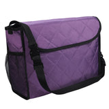 Maxbell Wheelchair Bag Storage Pouch Tote for Travel Rollator Seniors Purple