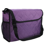 Maxbell Wheelchair Bag Storage Pouch Tote for Travel Rollator Seniors Purple