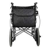 Maxbell Wheelchair Bag Storage Pouch Tote for Travel Rollator Seniors Black