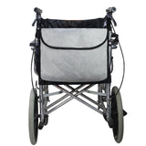 Maxbell Wheelchair Bag Storage Pouch Tote for Travel Rollator Seniors Grey