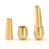 Maxbell 4Pcs Sewing Awl with Copper Handle Shoes Repair Canvas Sewing Tools Tool Kit