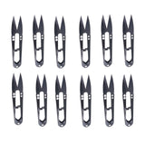 Maxbell 12pcs Mini Sewing Nippers Scissors Snips Beading Cutter Embroidery Thread