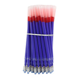 Maxbell 50pcs Heat Erase Pens Refills Heat Disappearing Ink for Quilting Sewing Blue