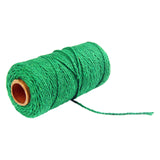 Maxbell Twisted Cotton Rope Soft Bag String Beading Braided Rope Craft Dark Green