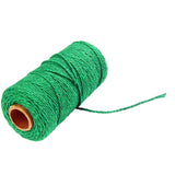 Maxbell Twisted Cotton Rope Soft Bag String Beading Braided Rope Craft Dark Green