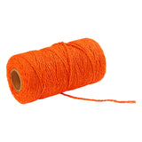 Maxbell Twisted Cotton Rope Soft Bag String Beading Braided Rope Craft Orange