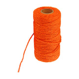 Maxbell Twisted Cotton Rope Soft Bag String Beading Braided Rope Craft Orange