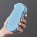 Maxbell Exfoliating Bath Sponge SPA Scrub Exfoliating Reusable for Baby Adults Blue