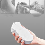 Maxbell Exfoliating Bath Sponge SPA Scrub Exfoliating Reusable for Baby Adults White