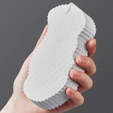 Maxbell Exfoliating Bath Sponge SPA Scrub Exfoliating Reusable for Baby Adults White