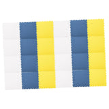 Maxbell EVA Baby Puzzle Mat Climbing Pad Floor Foam Play Mat Yellow White Blue 24