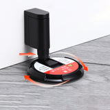 Maxbell Anti Collision Door Stops Adjustable Height for Bedroom Matte Black