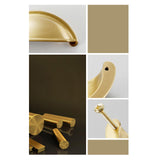 Maxbell Door Handle Kitchen Cupboard Door Cabinet Drawer Pull Handles Brass