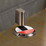 Maxbell Anti Collision Door Stops Adjustable Height for Bedroom Bronze