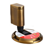 Maxbell Anti Collision Door Stops Adjustable Height for Bedroom Yellow Bronze