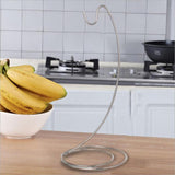 Maxbell Stainless Steel Banana Tree Stand Hook Creative Rack Stable for Home Decor