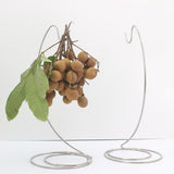 Maxbell Stainless Steel Banana Tree Stand Hook Creative Rack Stable for Home Decor
