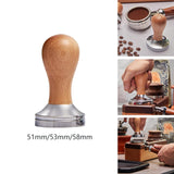 Maxbell Coffee Tamper Barista Tool Coffee Leveler for Restaurants Kitchen 51mm