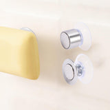 Maxbell Soap Holders Wall Mounted Punch Free for Bathroom Shower Wall Washroom Cylindrical