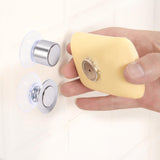 Maxbell Soap Holders Wall Mounted Punch Free for Bathroom Shower Wall Washroom Cylindrical