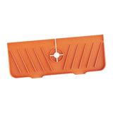 Maxbell Kitchen Faucet Sink Splash Guard Sink Draining Pad for Bathroom Home  Orange