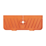 Maxbell Kitchen Faucet Sink Splash Guard Sink Draining Pad for Bathroom Home  Orange