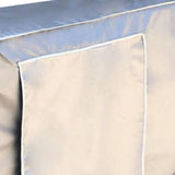 Maxbell Air Conditioner Cover for Outside Unit Anti Snow Overcover Silver 2P