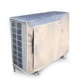 Maxbell Air Conditioner Cover for Outside Unit Anti Snow Overcover Silver 2P