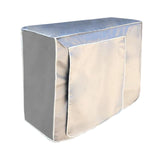 Maxbell Air Conditioner Cover for Outside Unit Anti Snow Overcover Silver 2P