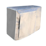 Maxbell Air Conditioner Cover for Outside Unit Anti Snow Overcover Silver 2P