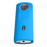 Maxbell Protective Case Anti-Fall for Ricoh Theta SC2 360 Panoramic Camera Women Blue