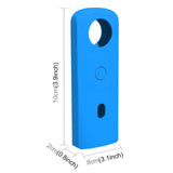 Maxbell Protective Case Anti-Fall for Ricoh Theta SC2 360 Panoramic Camera Women Blue