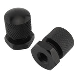 Maxbell 1 Pair Solo Seat Nuts Dual Holes for Harley Road Glide 2018-2022 Black