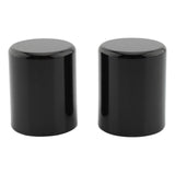 Maxbell 2Pcs Docking Hardware Point Cover Kit for Flht Touring Street Glide Black