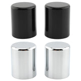 Maxbell 2Pcs Docking Hardware Point Cover Kit for Flht Touring Street Glide Black