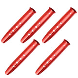 Maxbell 5Pcs Portable Tent Stakes Pegs Ground Nails Snow Sand Camping Red 23cm