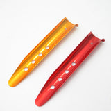 Maxbell 5Pcs Portable Tent Stakes Pegs Ground Nails Snow Sand Camping Red 23cm