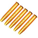 Maxbell 5Pcs Portable Tent Stakes Pegs Ground Nails Snow Sand Camping Yellow 23cm