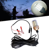 Maxbell LED Submersible Fishing Night Light Underwater Fish Lure Bait Finder Lamp White Light