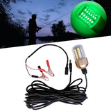 Maxbell LED Submersible Fishing Night Light Underwater Fish Lure Bait Finder Lamp Green Light