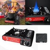 Maxbell Portable Gas Stove Windproof Single Burner for Outdoor Cooking Hiking Picnic