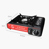 Maxbell Portable Gas Stove Windproof Single Burner for Outdoor Cooking Hiking Picnic